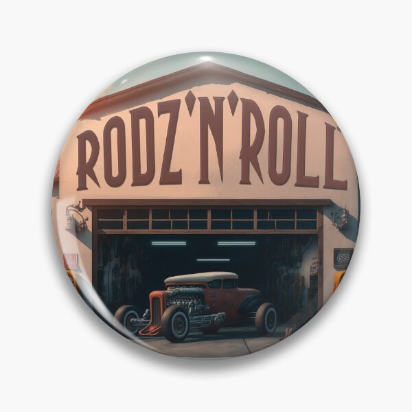 Artikelvorschau, Hot Rod Garage, ein perfektes Geschenk für alle amerikanischen Hot Rod Fans entworfen und verkauft von RodZnRoll.