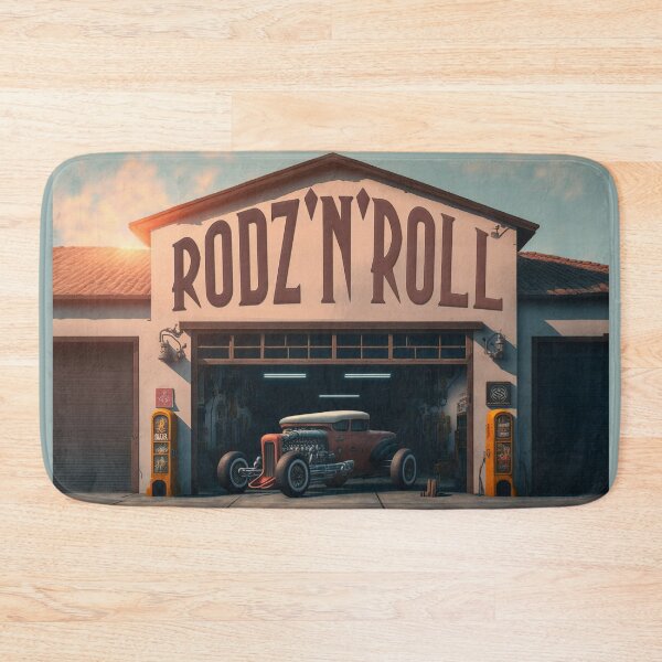 Artikelvorschau, Hot Rod Garage, ein perfektes Geschenk für alle amerikanischen Hot Rod Fans entworfen und verkauft von RodZnRoll.