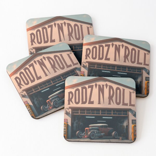 Artikelvorschau, Hot Rod Garage, ein perfektes Geschenk für alle amerikanischen Hot Rod Fans entworfen und verkauft von RodZnRoll.
