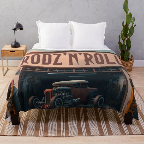 Artikelvorschau, Hot Rod Garage, ein perfektes Geschenk für alle amerikanischen Hot Rod Fans entworfen und verkauft von RodZnRoll.