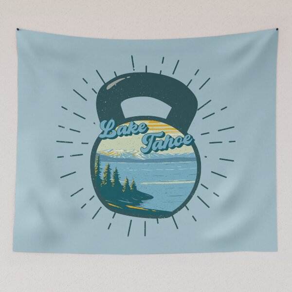 Item preview, Lake Tahoe Kettlebell Cross Functional Fitness  designed and sold by Gay-Koala.
