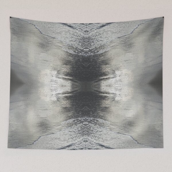 Item preview, Reflections on the beach, sea water meets symmetry designed and sold by Adriana Mueller.
