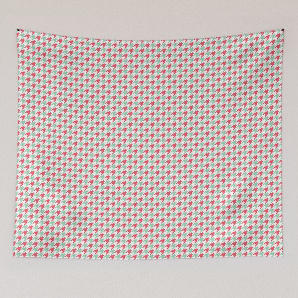 Item preview, Bright Christmas Houndstooth designed and sold by Jacqueline Hurd.