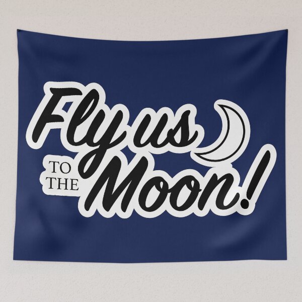 Item preview, Fly us to the moon! designed and sold by Sammi-Design.