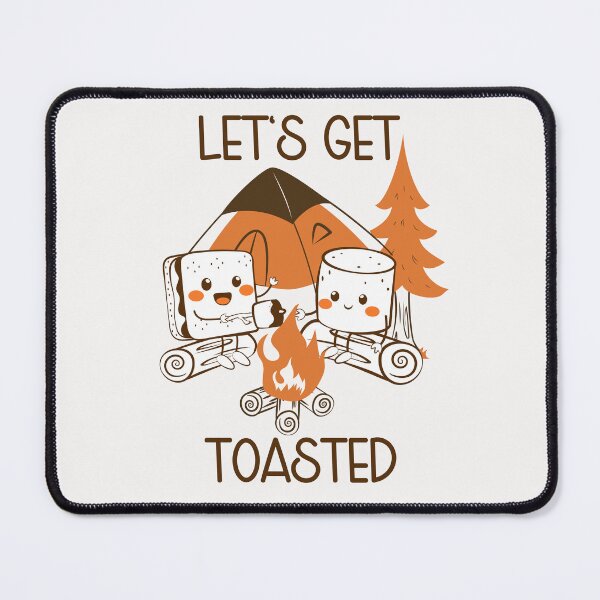 Item preview, Funny Camping Let's Get Toasted designed and sold by HappyLifeCreate.