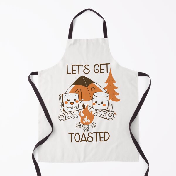Item preview, Funny Camping Let's Get Toasted designed and sold by HappyLifeCreate.