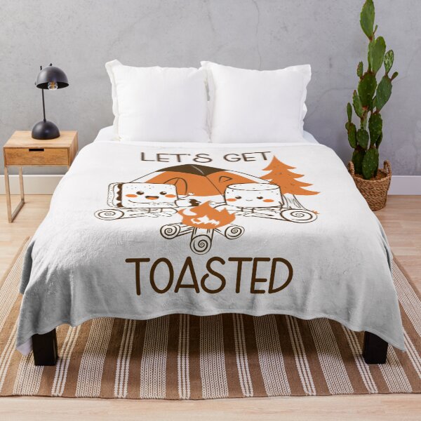 Item preview, Funny Camping Let's Get Toasted designed and sold by HappyLifeCreate.