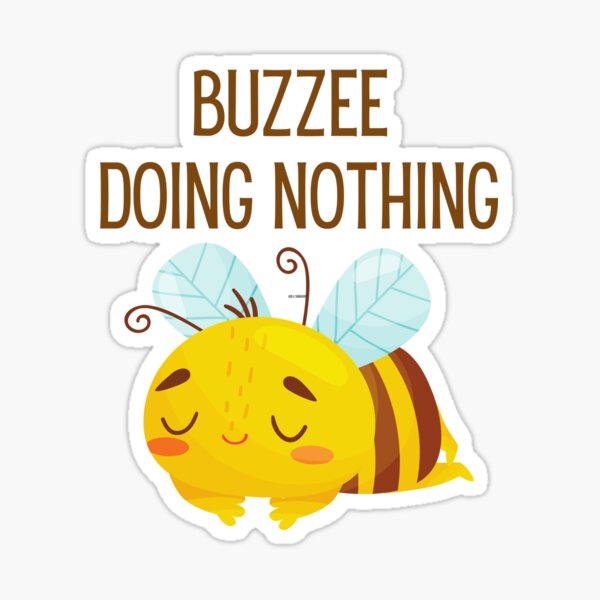 Item preview, Buzzee Doing Nothing - Sleeping Bee designed and sold by SilkenDove.
