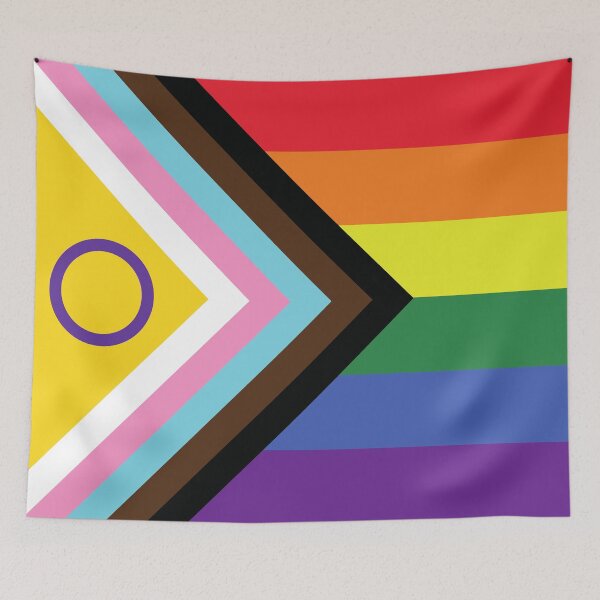 Item preview, Intersex-Inclusive Rainbow - Pride Flag designed and sold by FlagsWorld.