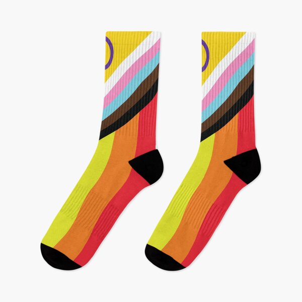 Item preview, Intersex-Inclusive Rainbow - Pride Flag designed and sold by FlagsWorld.