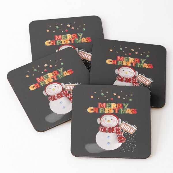 Item preview, PERSONALISED CHRISTMAS MERRY CHRISTMAS AIDEN designed and sold by sailorsam1805.