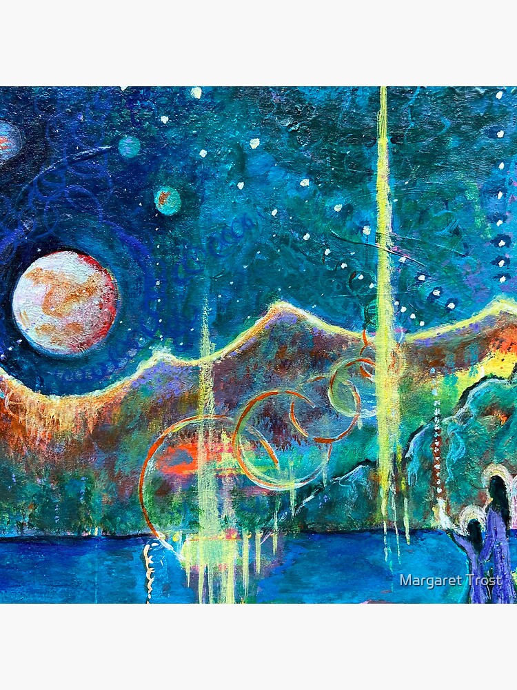 Thumbnail 5 of 5, Acrylic Block, Nighttime Blessings designed and sold by margarettrost.
