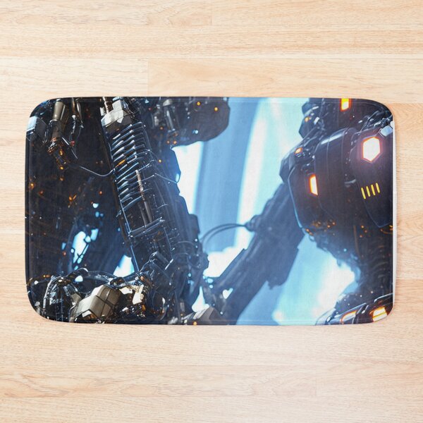 Item preview, Seamless Futuristic Mech VI designed and sold by newdreamsss.