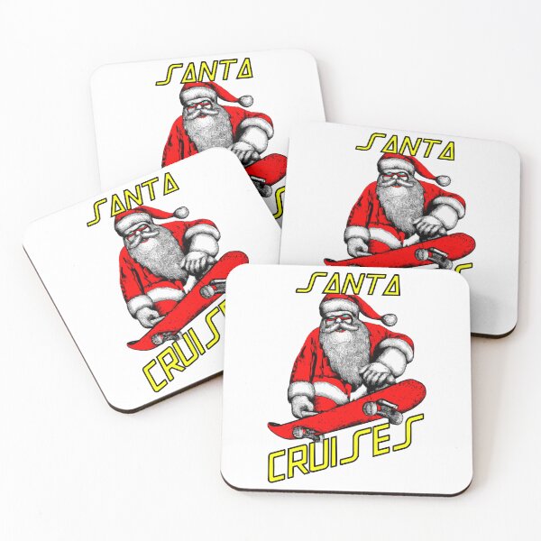 Item preview, Santa Cruises Skateboards - Skateboarding Lovers, fun designed and sold by MTBSkaterLoversTees.