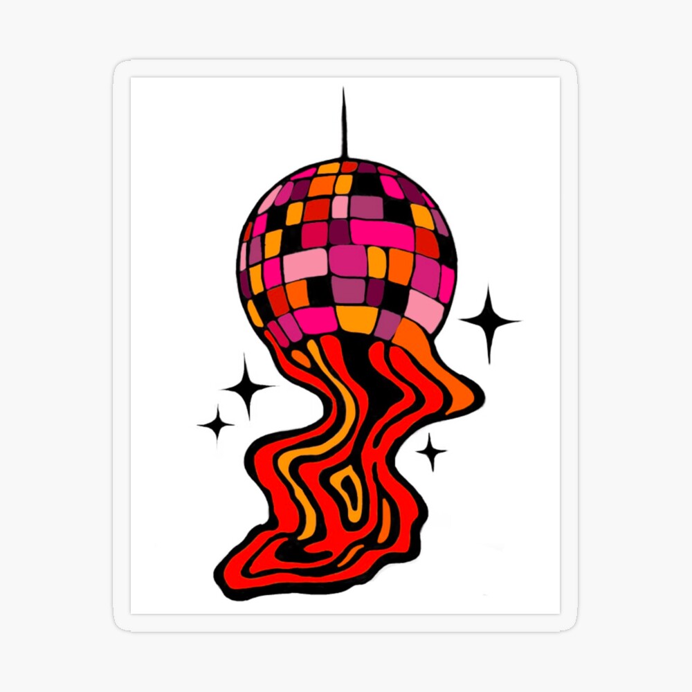 Disco me Sticker for Sale by caitee357