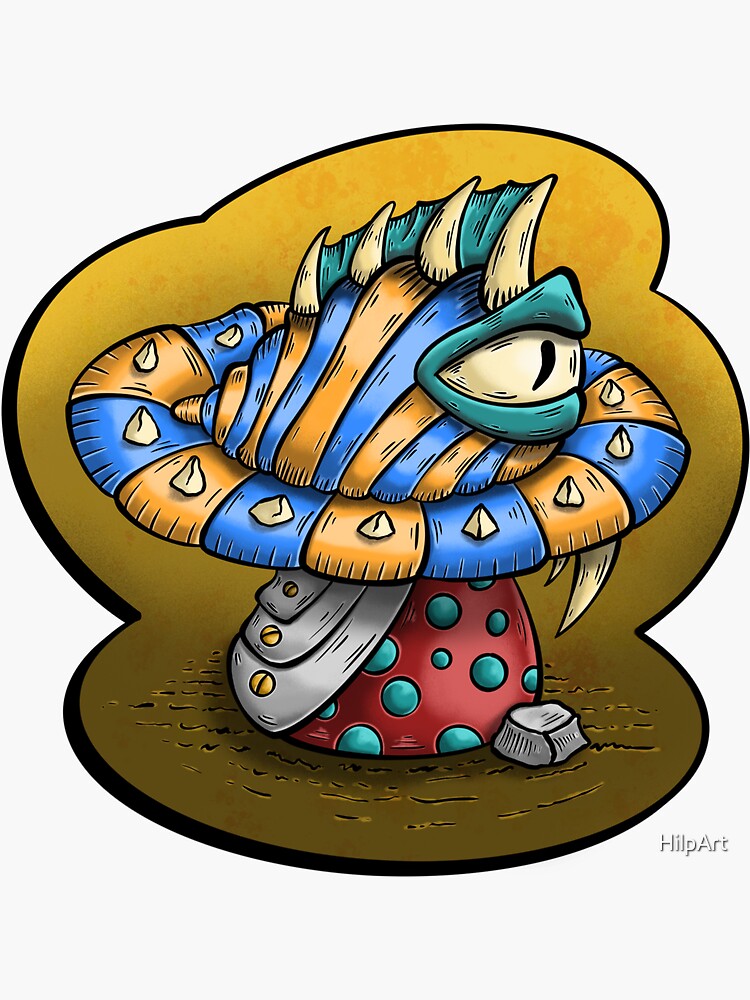 Thumbnail 3 of 3, Sticker, No.38 designed and sold by HilpArt.