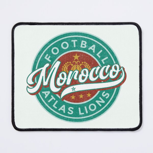 Item preview, Morocco Soccer Badge (Round) designed and sold by Numero14.
