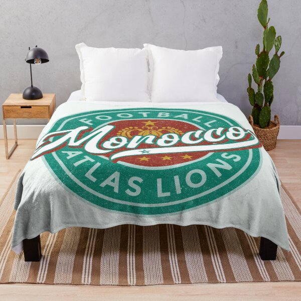 Item preview, Morocco Soccer Badge (Round) designed and sold by Numero14.