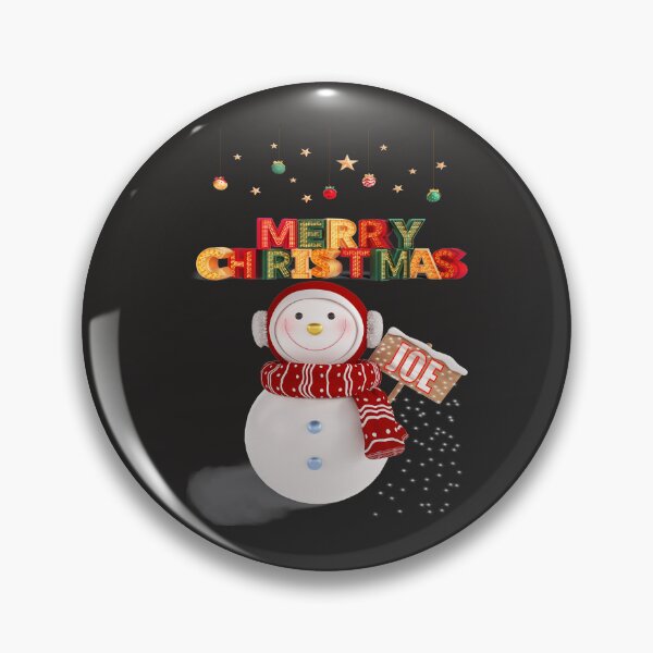 Artikelvorschau, PERSONALISED CHRISTMAS MERRY CHRISTMAS JOE entworfen und verkauft von sailorsam1805.