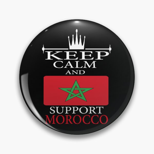 Item preview, Keep Calm And Support Morocco designed and sold by GridText.