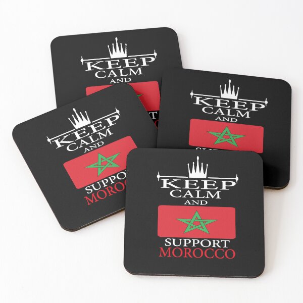 Item preview, Keep Calm And Support Morocco designed and sold by GridText.