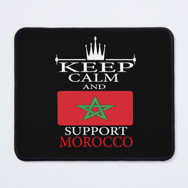 Item preview, Keep Calm And Support Morocco designed and sold by GridText.