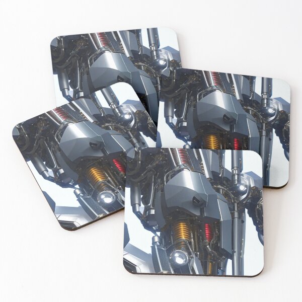 Item preview, Seamless Futuristic Mech IX designed and sold by newdreamsss.