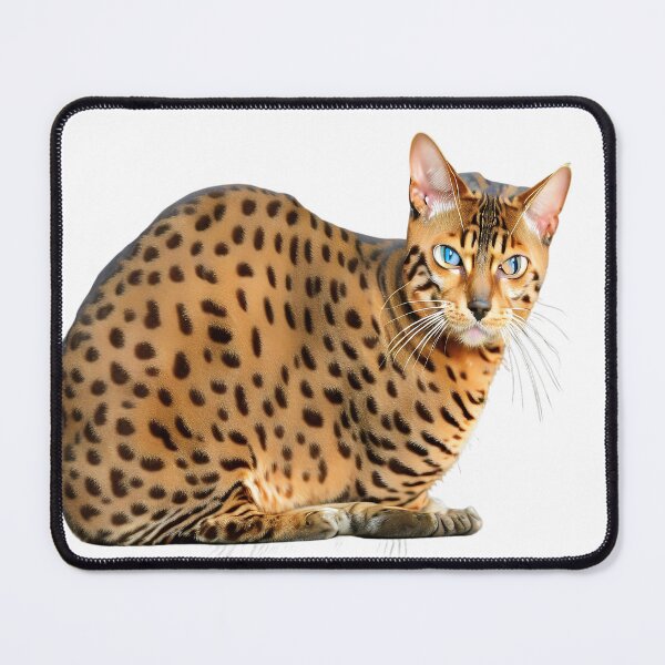 Item preview, Sitting Bengal cat designed and sold by David-Howells.