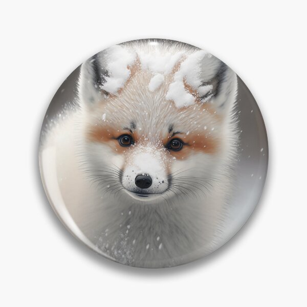 Item preview, Baby Snow Fox designed and sold by GummywormDesign.