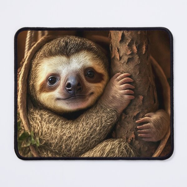 Item preview, Baby Sloth in Hammock  designed and sold by GummywormDesign.