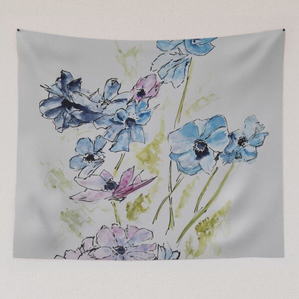 Item preview, Anenomes  designed and sold by Robert Petcher Art.