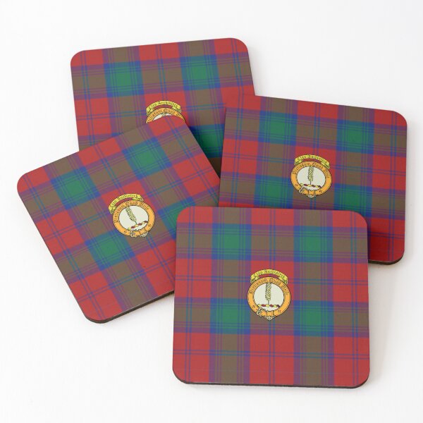 Artikelvorschau, Schottischer Tartan und Wappen von Auchinleck entworfen und verkauft von BagTown Clans.