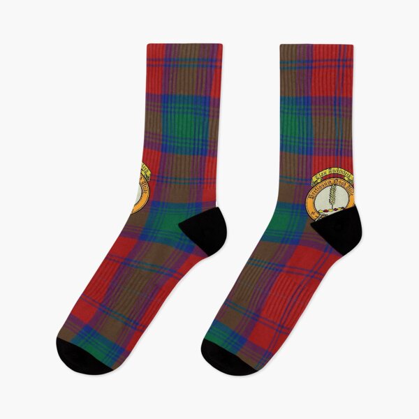 Item preview, Auchinleck Scottish Tartan and Crest designed and sold by BagTown Clans.