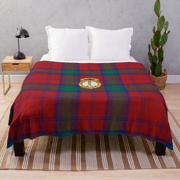 Item preview, Auchinleck Scottish Tartan and Crest designed and sold by BagTown Clans.