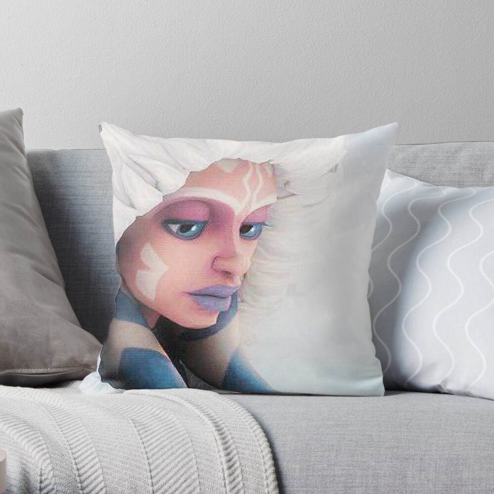 Northwest Star Wars-Ahsoka Pillow, 18 x 18, Stoic