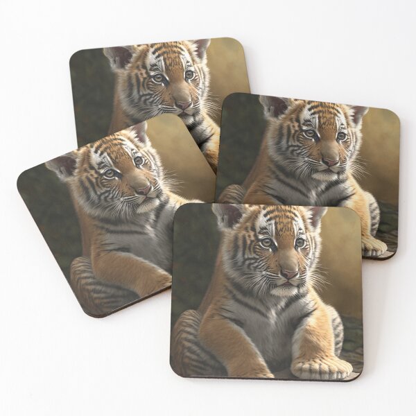 Item preview, Sitting Baby Tiger designed and sold by GummywormDesign.