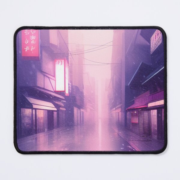 Item preview, Snowy Side street in Aomori Japan - Lofi Vibe designed and sold by DesignerKin.