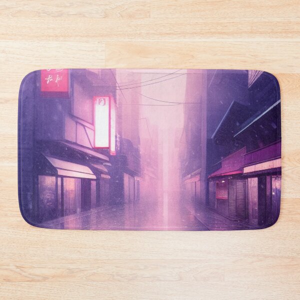 Item preview, Snowy Side street in Aomori Japan - Lofi Vibe designed and sold by DesignerKin.