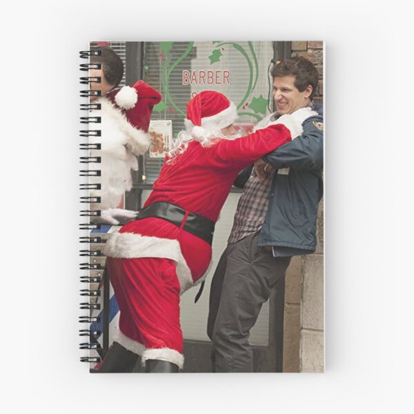 Item preview, Navidad divertida - Peleando con Santa Claus designed and sold by Brooklyn-99shop.