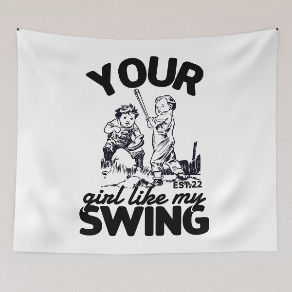 Item preview, YOUR GIRL LIKE MY SWING designed and sold by GAADesignz.
