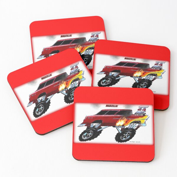 Item preview, Hot Rod Art  //  4x4 // MADZILLA! designed and sold by Imagin8er.