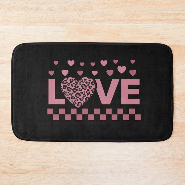 Item preview, Retro Leopard Heart Love Quote  designed and sold by HappyLifeCreate.