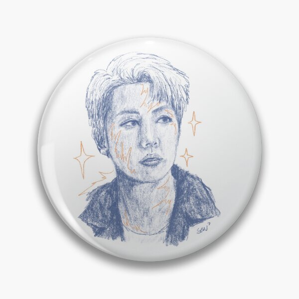 Item preview, hoseok in blue designed and sold by plantbasedsav.