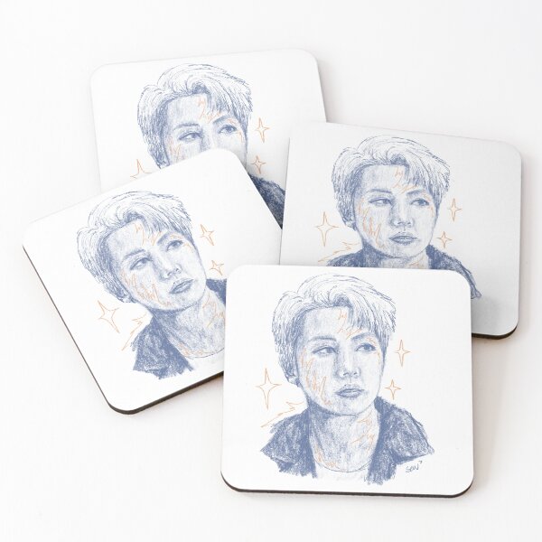 Item preview, hoseok in blue designed and sold by plantbasedsav.