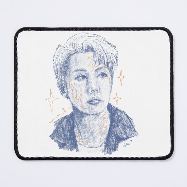 Item preview, hoseok in blue designed and sold by plantbasedsav.
