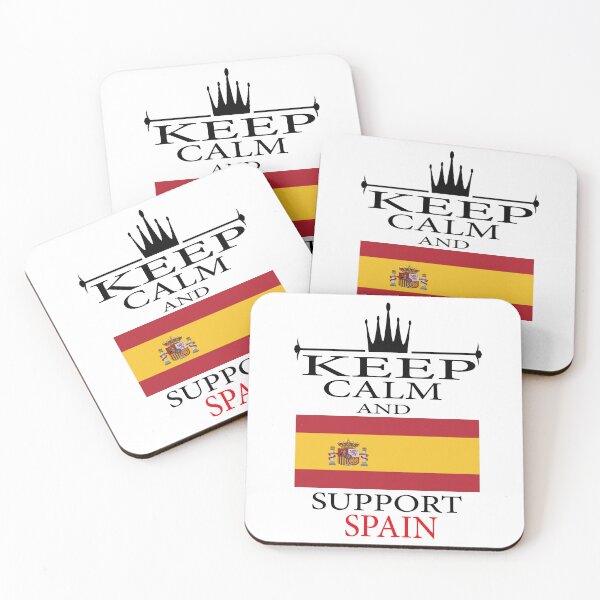 Item preview, Keep Calm And Support Spain designed and sold by GridText.