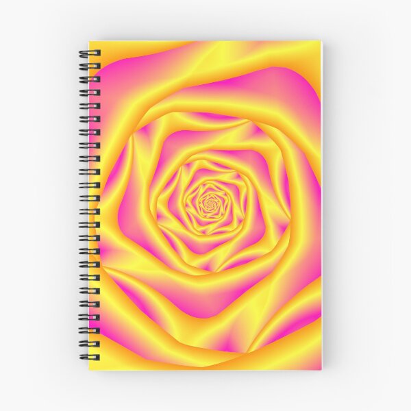 Item preview, Spiral Rose in Yellow and Pink designed and sold by Objowl.