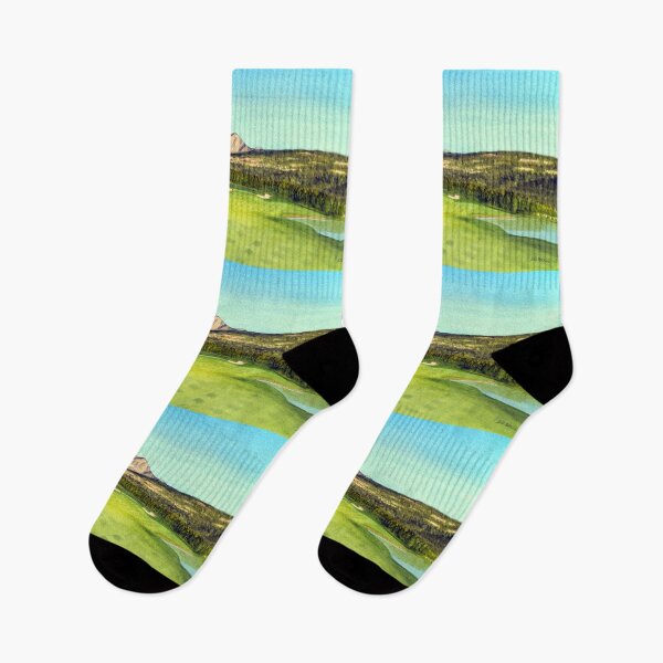 Item preview, Yellowstone Big Sky Club Golf Course Hole #4 Montana designed and sold by William Holkham.