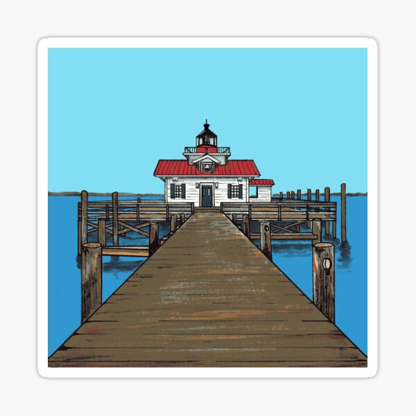 Vista previa del artículo con la obra « en la isla de Roanoke», diseñado y vendido por Endlessobx.