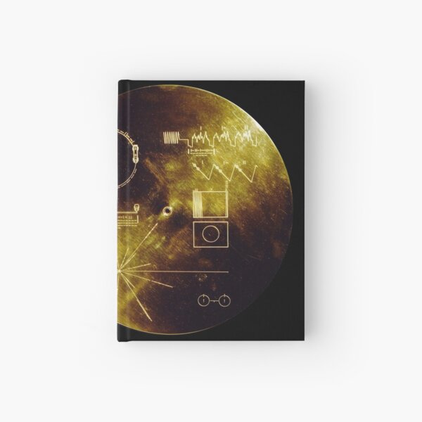 Voyager Golden Record Hardcover Journal
